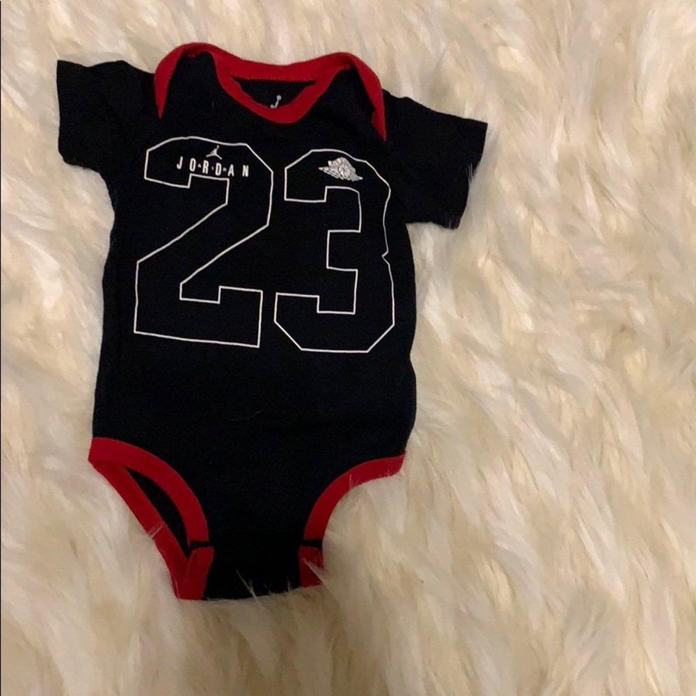Boys Jordan onesie size 3-6mo